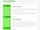 Preview accomplishable - FREE HTML CSS JavaScript Template