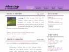 Preview advantage - FREE HTML CSS JavaScript Template