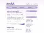 Preview aerolyk - FREE HTML CSS JavaScript Template