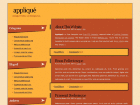 Preview applique - FREE HTML CSS JavaScript Template