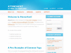Preview atomohost - FREE HTML CSS JavaScript Template