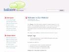 Preview balloonr - FREE HTML CSS JavaScript Template