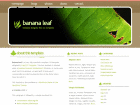 Preview bananaleaf - FREE HTML CSS JavaScript Template