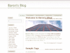 Preview baronsblog - FREE HTML CSS JavaScript Template