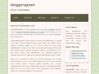 Preview bloggersgreen - FREE HTML CSS JavaScript Template