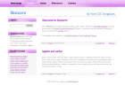 Preview blossoms - FREE HTML CSS JavaScript Template