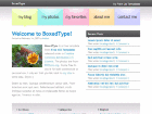 Preview boxedtype - FREE HTML CSS JavaScript Template