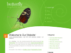 Preview butterfly - FREE HTML CSS JavaScript Template