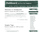 Preview chalkboard - FREE HTML CSS JavaScript Template