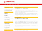 Preview communication - FREE HTML CSS JavaScript Template