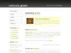 Preview curiouslygreen - FREE HTML CSS JavaScript Template