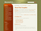 Preview decorative - FREE HTML CSS JavaScript Template