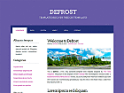 Preview defrost - FREE HTML CSS JavaScript Template