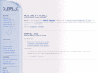 Preview dusplic - FREE HTML CSS JavaScript Template