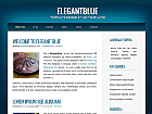 Preview elegantblue - FREE HTML CSS JavaScript Template