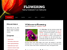 Preview flowering - FREE HTML CSS JavaScript Template