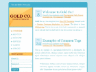 Preview goldco - FREE HTML CSS JavaScript Template