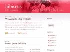 Preview hibiscus - FREE HTML CSS JavaScript Template