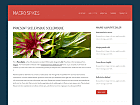 Preview macrospikes - FREE HTML CSS JavaScript Template