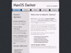 Preview maxosdarker - FREE HTML CSS JavaScript Template