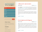 Preview memoranda - FREE HTML CSS JavaScript Template