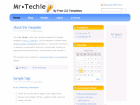 Preview mrtechie - FREE HTML CSS JavaScript Template