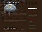 Preview mushrooms - FREE HTML CSS JavaScript Template