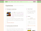 Preview optimism - FREE HTML CSS JavaScript Template