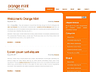 Preview orangemint - FREE HTML CSS JavaScript Template