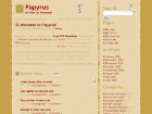 Preview papyrus - FREE HTML CSS JavaScript Template