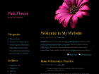 Preview pinkflower - FREE HTML CSS JavaScript Template