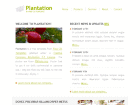 Preview plantation - FREE HTML CSS JavaScript Template