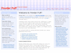 Preview powderpuff - FREE HTML CSS JavaScript Template