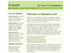 Preview primitif - FREE HTML CSS JavaScript Template