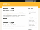 Preview proofing - FREE HTML CSS JavaScript Template