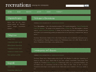 Preview recreations - FREE HTML CSS JavaScript Template