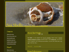 Preview seashells - FREE HTML CSS JavaScript Template