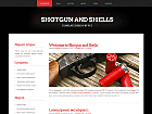 Preview shotgunandshells - FREE HTML CSS JavaScript Template