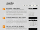 Preview simpleton - FREE HTML CSS JavaScript Template