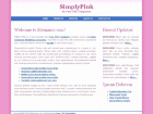 Preview simplypink - FREE HTML CSS JavaScript Template