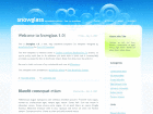 Preview snowglass - FREE HTML CSS JavaScript Template