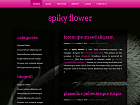 Preview spikyflower - FREE HTML CSS JavaScript Template