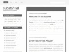 Preview substantial - FREE HTML CSS JavaScript Template