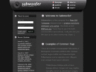 Preview subwoofer - FREE HTML CSS JavaScript Template