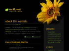 Preview sunflower - FREE HTML CSS JavaScript Template