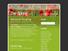 Preview thespring - FREE HTML CSS JavaScript Template