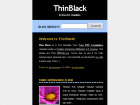 Preview thinblack - FREE HTML CSS JavaScript Template