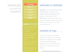 Preview verticals - FREE HTML CSS JavaScript Template