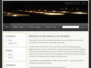 Preview abstract 01 - FREE HTML CSS JavaScript Template