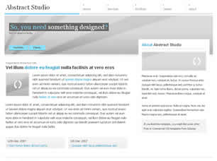 Preview abstract studio - FREE HTML CSS JavaScript Template